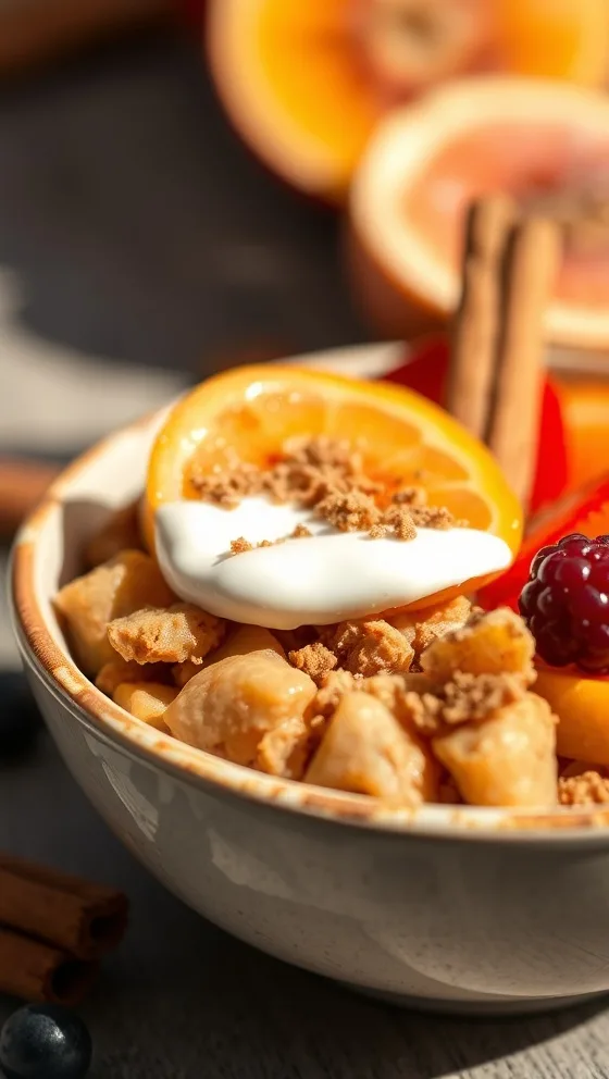 Cinnamon Fruit Harvest Bowl