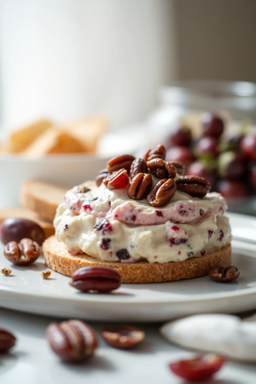 Cranberry Pecan Cheese Spread