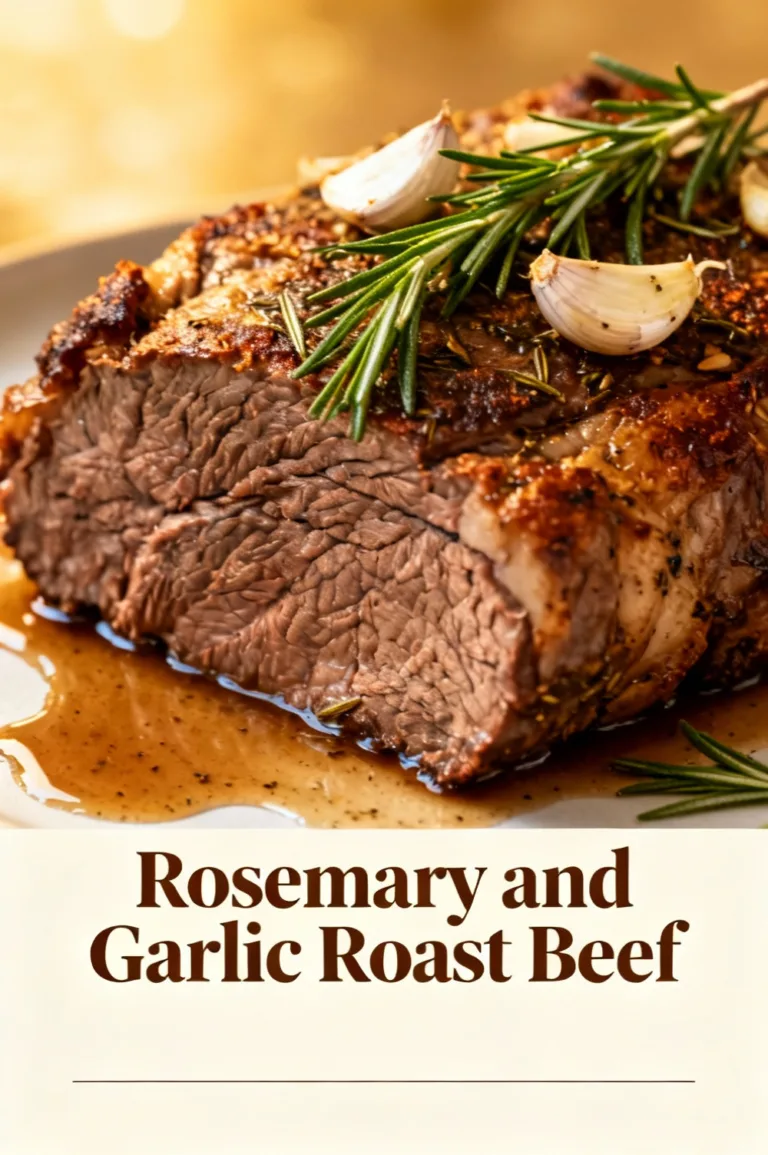 Rosemary and Garlic Roast Beef