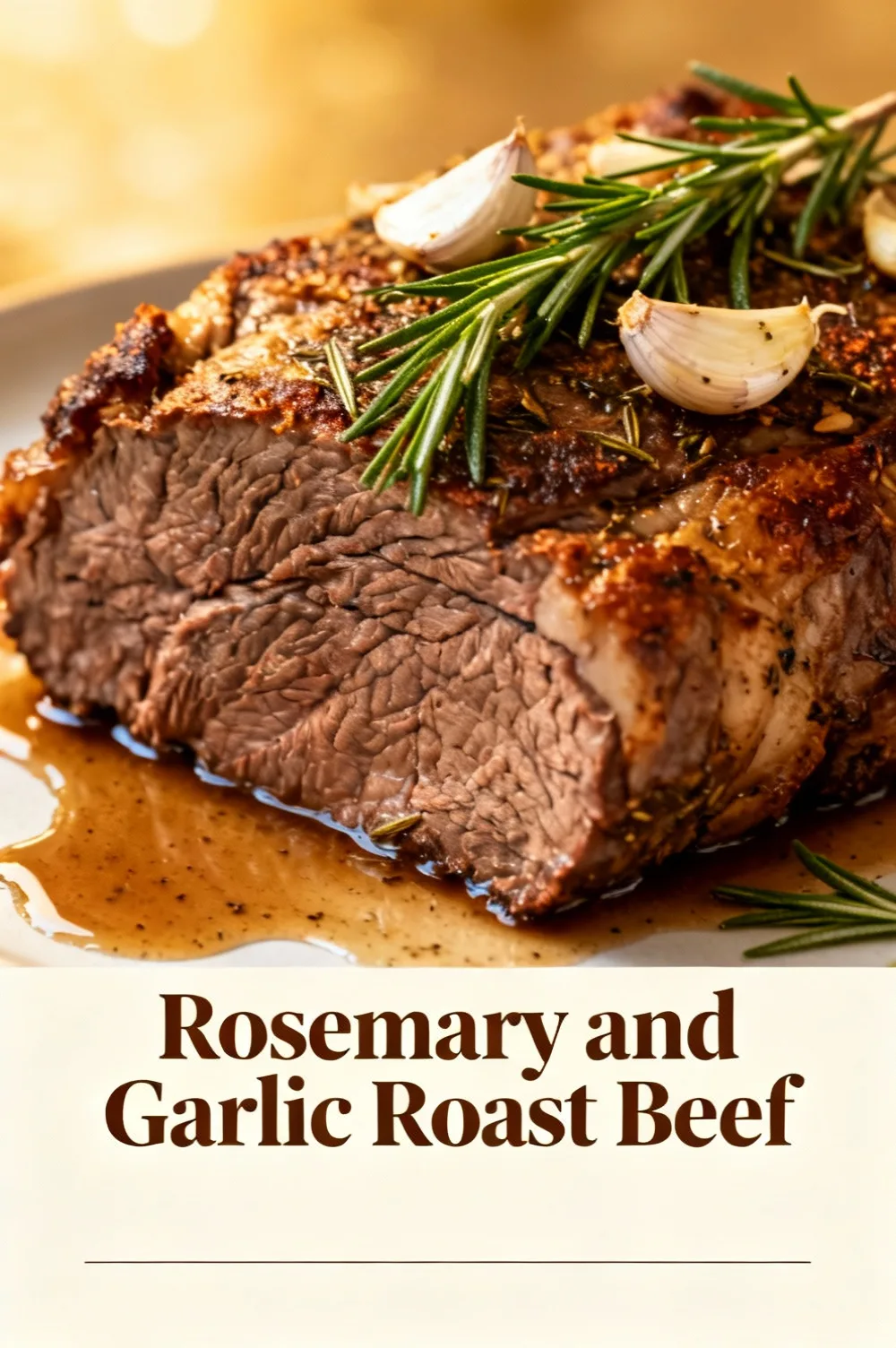 Rosemary and Garlic Roast Beef