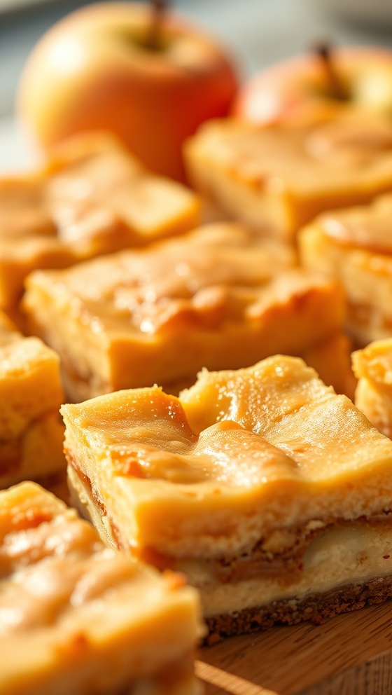 Apple Pie Cheesecake Squares