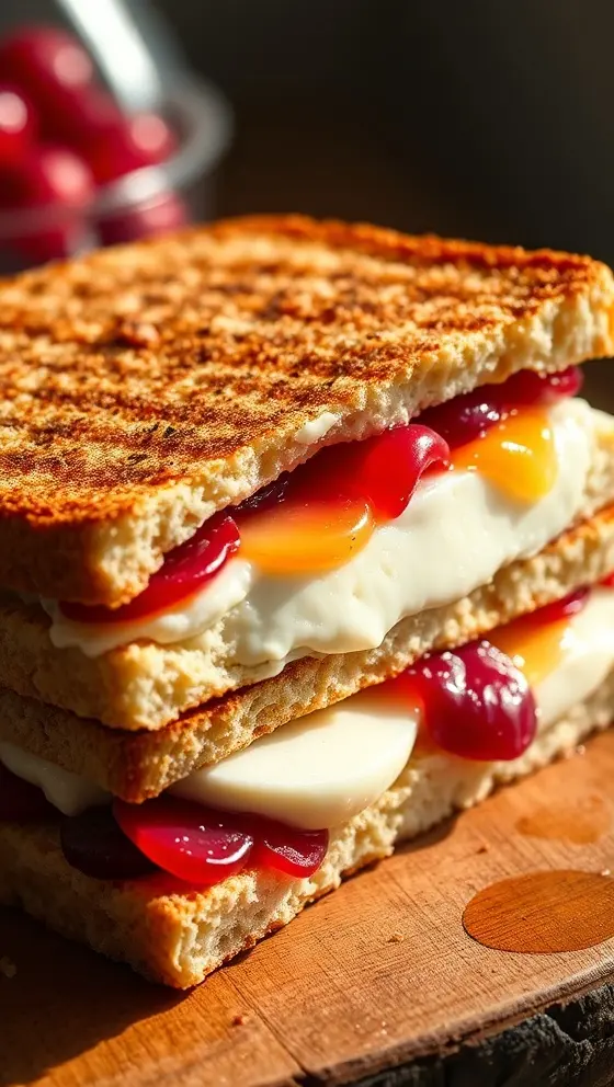 Honey Cranberry Brie Melt