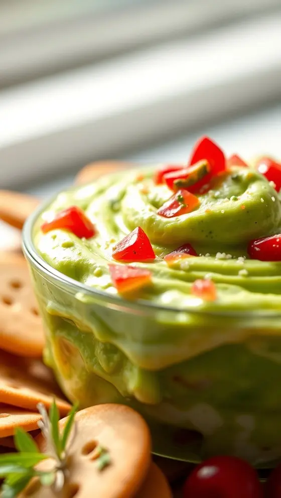 Festive Grinch Cream Dip