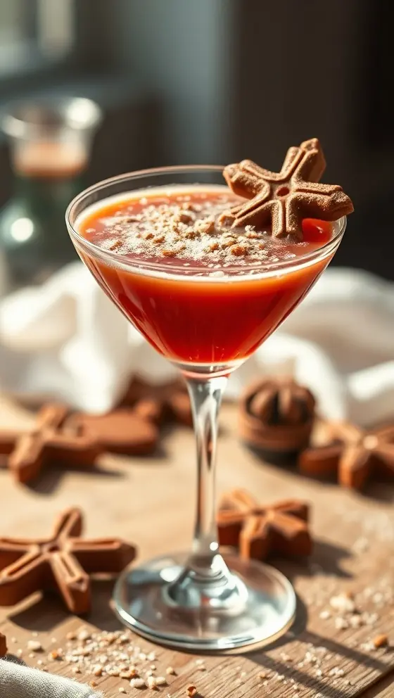 Gingerbread Martini