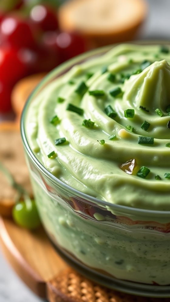 Holiday Green Sweet Dip