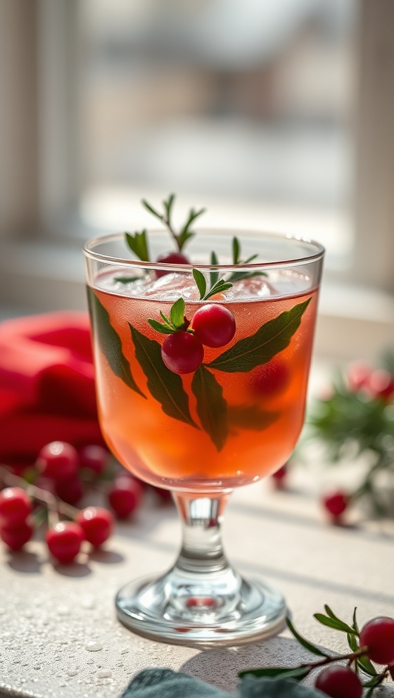 Merry Mistletoe Cocktail