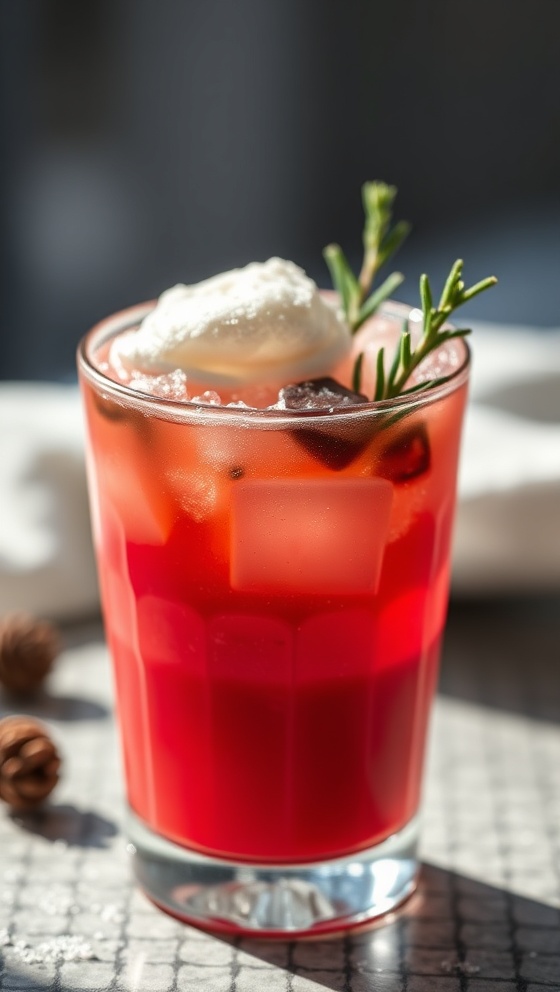 Naughty Pixie Winter Cocktail