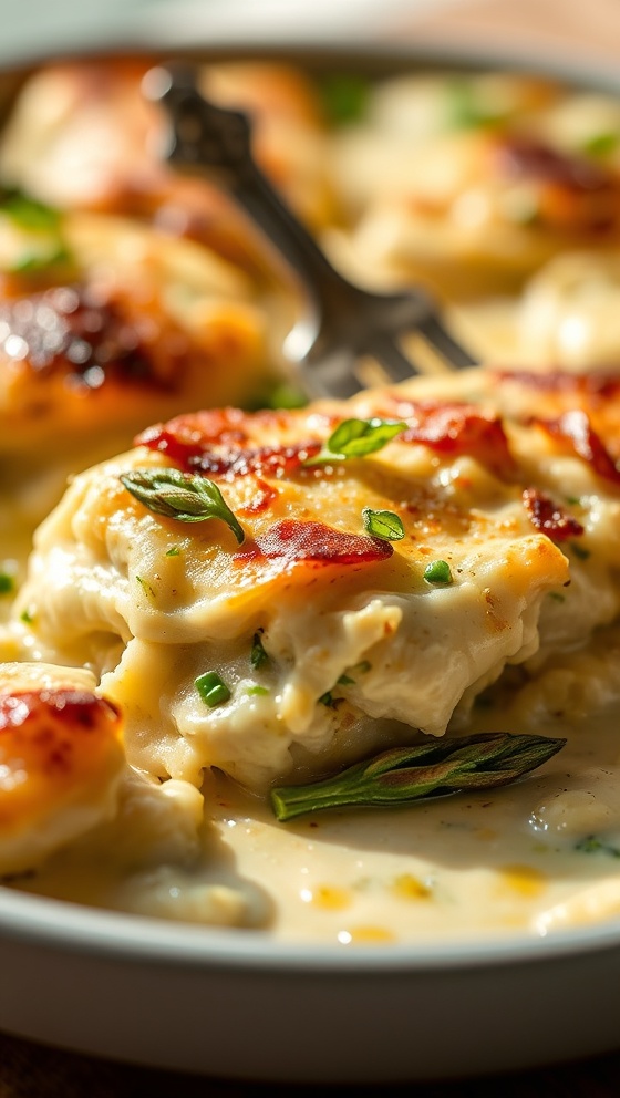 Asparagus Chicken Potato Casserole
