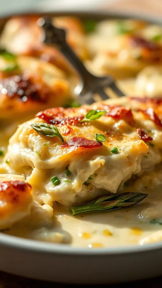 Asparagus Chicken Potato Casserole