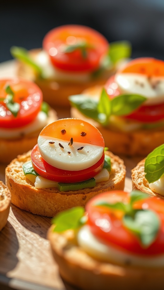 Caprese Crostini