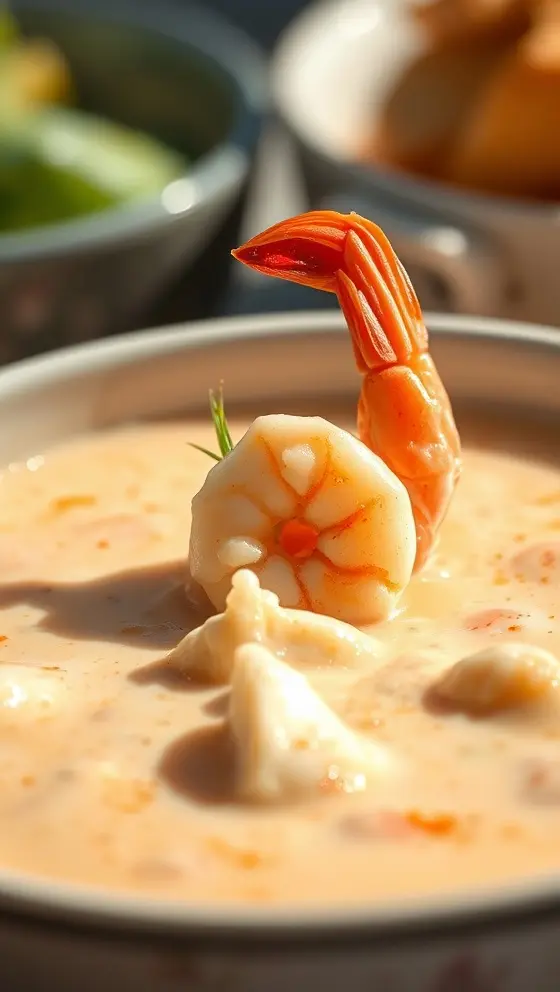 Crab and Shrimp Seafood Bisque