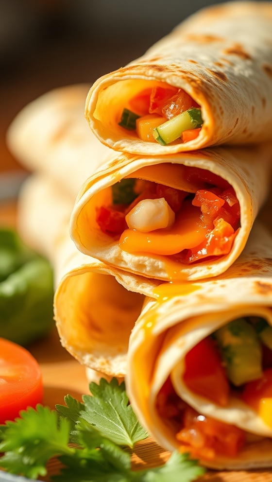 Mexican Tortilla Roll-Ups