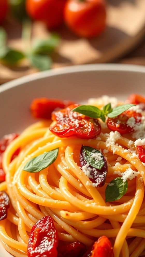 Sun Dried Tomato Pasta