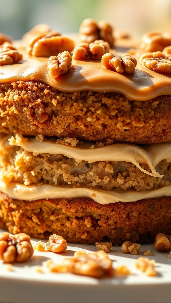 Banana Walnut Dream Cake