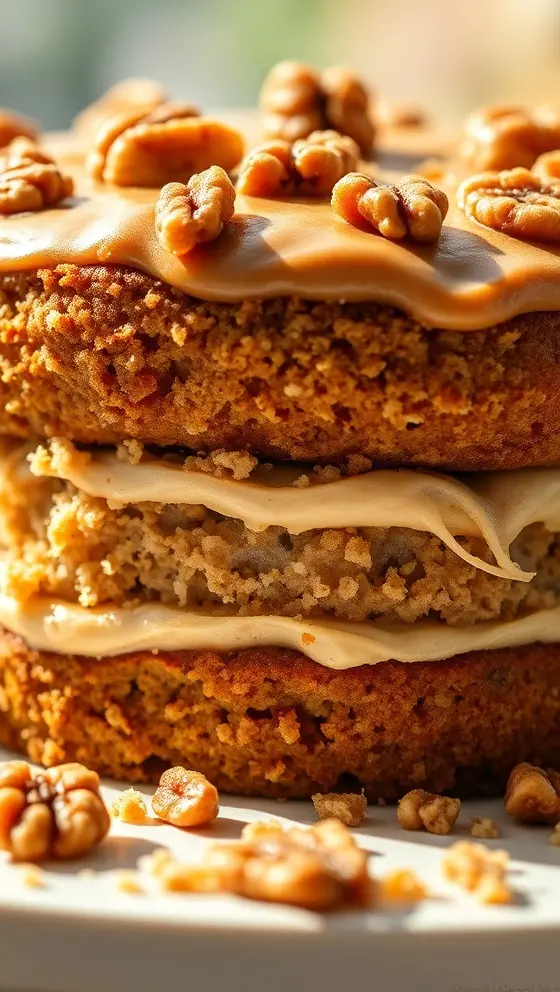 Banana Walnut Dream Cake