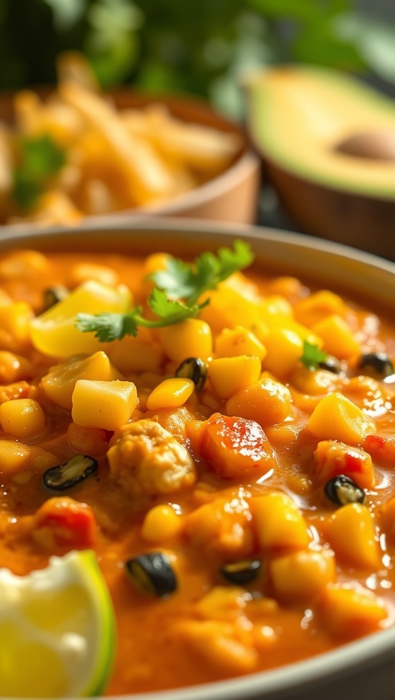 Mexican Street Corn White Chicken Chili
