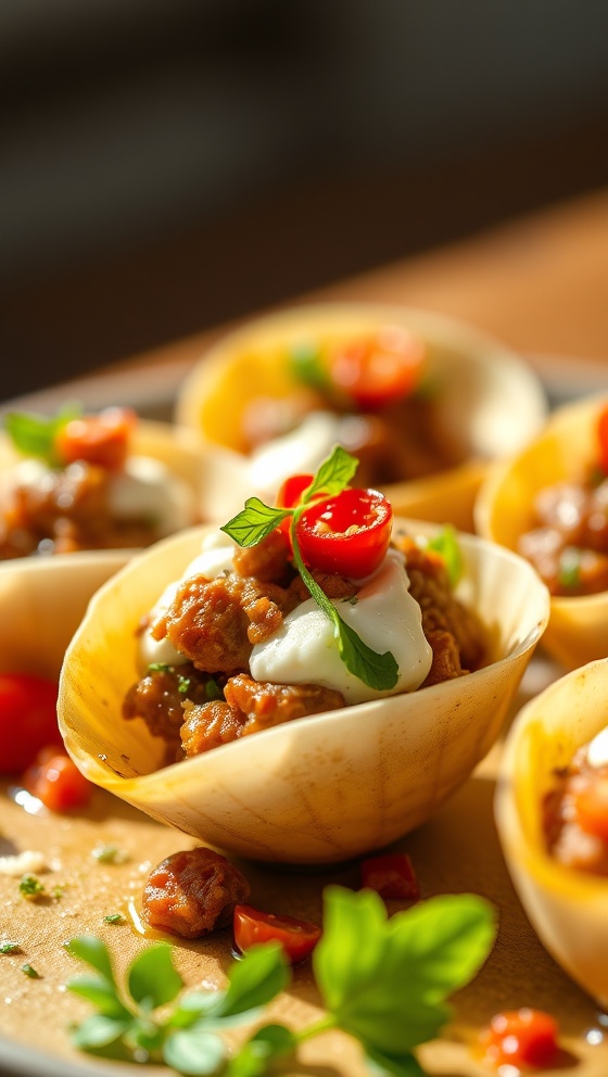 Ricotta Beef Shells