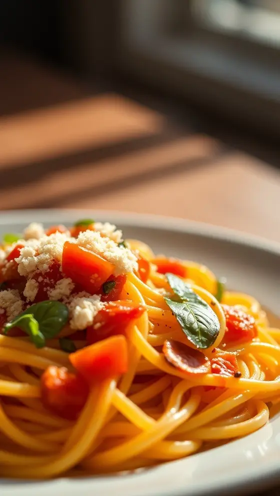 Spicy Tuscan Chicken Pasta