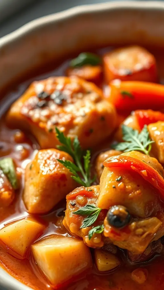 Tuscan Vegetable Chicken Stew